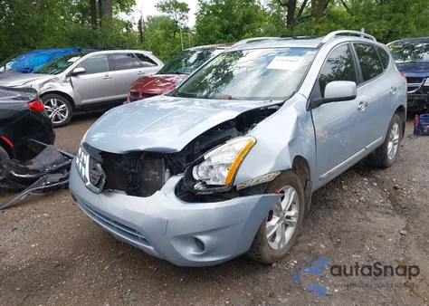 2012 Nissan Rogue Sv z USA, uszkodzony, nr VIN JN8AS5MV3CW397842